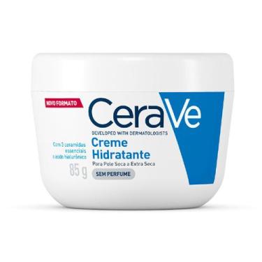 Imagem de CeraVe Creme Hidratante para Pele Seca e Extra Seca Sem Perfume 85g