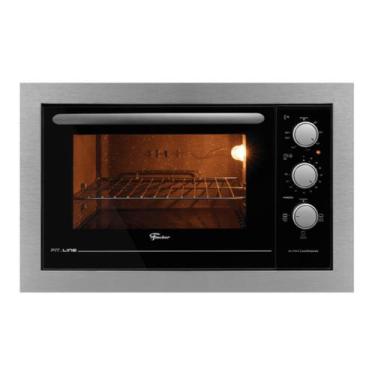 Imagem de Forno Elétrico Fischer de Embutir Fit Line 48 litros Inox Voltagem:127
