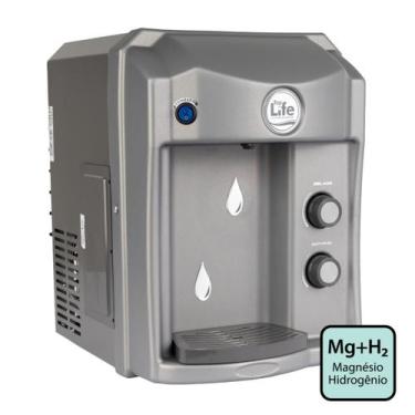 Imagem de Purificador de Água Alcalina com Hidrogênio Top Life Mg+H2 -, 110V, Pr