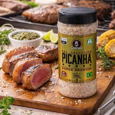 Imagem de Sal Parrilla Picanha Gonzalo 500g Tempero Premium para Churrasco