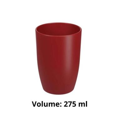 Imagem de Copo 275ml Cozy Coza Vermelho Bold Brinox - 10202/0465