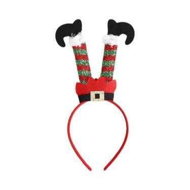 Imagem de Chapéus De Elfo Para Adultos E Crianças, Tiaras De Natal, Suprimentos 