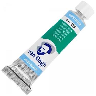 Imagem de Aquarela em Tubo Talens Van Gogh 010 ml Verde Ftalo 2001 675 2001 675