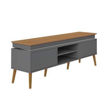 Imagem de Rack Lumina Carvalho e Grafite 180 cm