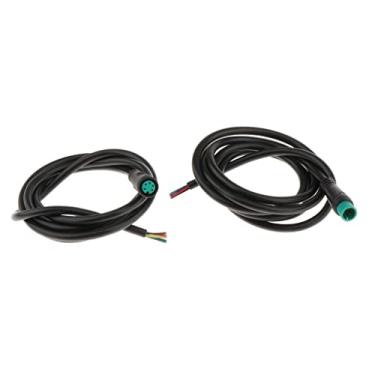 Imagem de LuDa Extensor de cabo de extensão E-Bike para conversão elétrica de motor médio - 5 pinos