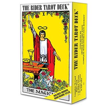 Imagem de The Rider Tarot Deck Original Rider-Waite com folheto de instruções da U.S. Games Systems