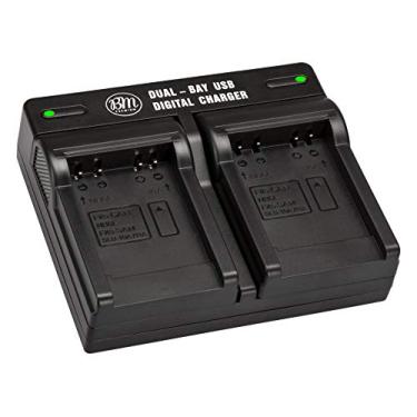 Imagem de Carregador de bateria dupla BM NB-6L para câmeras Canon PowerShot S120, SX170 IS, SX260 HS, SX280 HS, SX500 IS, SX510 HS, SX520 HS, SX530 HS, SX600 HS, SX610 HS, SX700 HS, SX710 HS, ELPH 500 HS, D10, D20, D30.