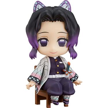 Imagem de Good Smile Demon Slayer: Kimetsu no Yaiba: Shinobu Kocho Nendoroid Swacchao! Boneco de ação, multicolorido