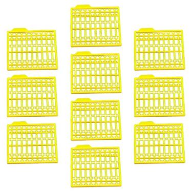 Imagem de Esquirla 10x Isca de Paradas de, Partículas de -gato, Cortinas de, Paradas de Acessórios Equipamentos de Pesca Equipame, AMARELO