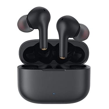 Imagem de Fone de ouvido sem fio Bluetooth Fone de ouvido Bluetooth 5.1 com microfone embutido, desempenho à prova d'água IPX7, com uma caixa de carga para jogar por até 30 horas