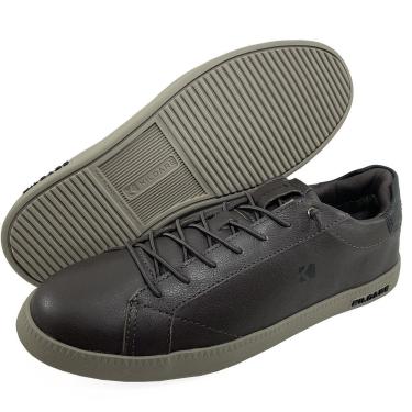 Imagem de Sapatênis Couro Kildare Mark Masculino - Café - 37-Masculino