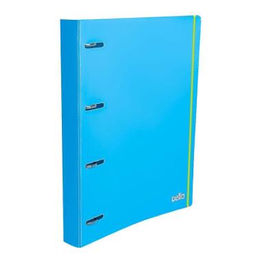 Imagem de Fichario Caderno Argolado PP Full Color Azul Dello A4