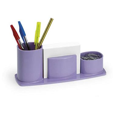 Imagem de Porta Lápis, Clips e Lembrete, Acrimet, Millenium, 740, Lilás