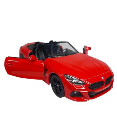 Imagem de Miniatura Carrinho de Ferro BMW Z4 Brasileiro de Metal (Vermelho)