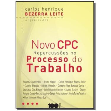 Imagem de Novo Cpc: Repercussoes No Processo Do Trabalho - Editora Saraiva