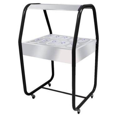 Imagem de Estufa Buffet para Condimentos Venâncio 10 Cubas EAS Pro-Self