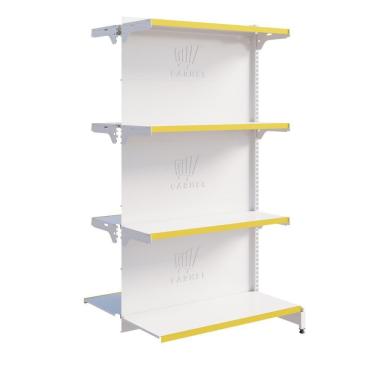 Imagem de Gôndola Fit 40 Centro 1 Continuação 1,37 m Comercio Farmácia - Amapá