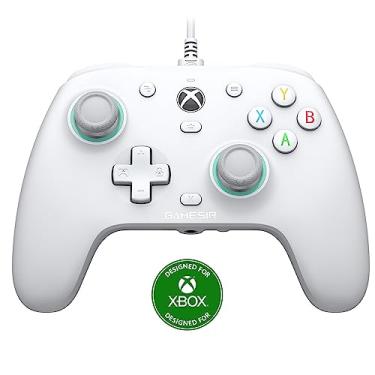 Imagem de GameSir G7 SE Controlador Xbox One oficialmente licenciado com sticks de efeito Hall para Windows 10/11, Xbox One, Xbox Series X/S, gamepad para PC com porta de fone de ouvido de 3,5 mm, botão traseiro programável