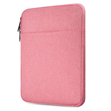 Imagem de Capa para tablet de 9 a 11 polegadas para iPad 10.2 2021-2019, iPad 10th 10.9 2022, iPad Pro 11 M4/Air 11 M2, iPad Air 5/4 10.9, Samsung Galaxy Tab A8 10.5, compatível com Apple Smart Keyboard, rosa