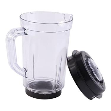 Imagem de Suco liquidificador jarra 1000 ml suco misturador jarra plástico copo de água suporte transparente utensílios de cozinha substituição para Magic Bullet