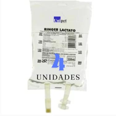 Imagem de 4 UN RINGER LACTATO 250 ML JP UNIPET