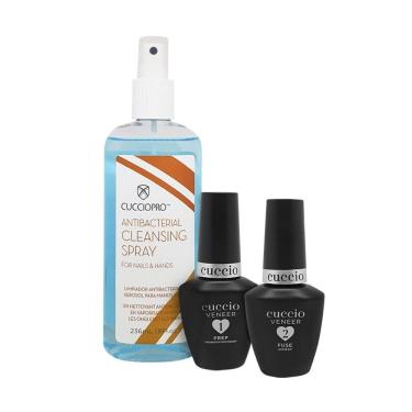 Imagem de Kit preparadores alongamento cuccio desidratador primer prep