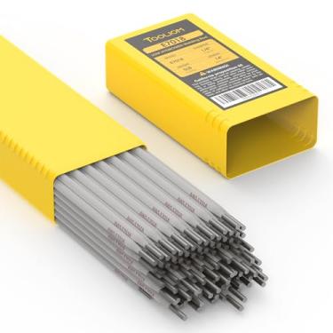 Imagem de TOOLIOM E7018 Haste de solda de baixo hidrogênio 1/20.3 cm 2.3 kg Eletrodos de vara de aço carbono