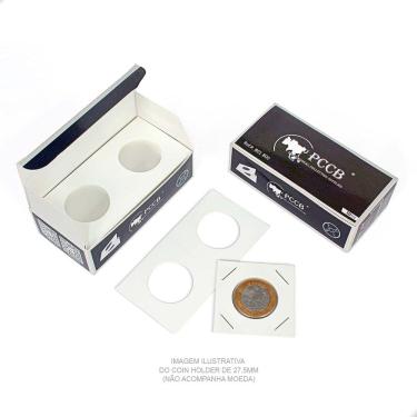 Imagem de 10 Cx Coins Holder Porta Moedas Grampeável PCCB 17,5mm