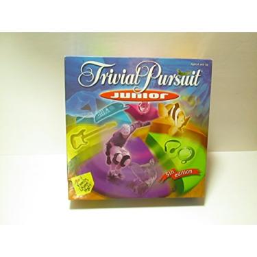 Imagem de Hasbro Gaming Trivial Pursuit Junior Jogo de Tabuleiro para 2-4 Jogadores, 5ª Edição