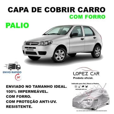 Imagem de Capa Protetora Cobrir Carro Palio LOPEZCAR Forrada, Impermeável - Prot