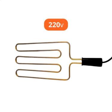 Imagem de Resistencia Para Churrasqueira Elétrica 1600w 110V - 220V - Rizzoflon,