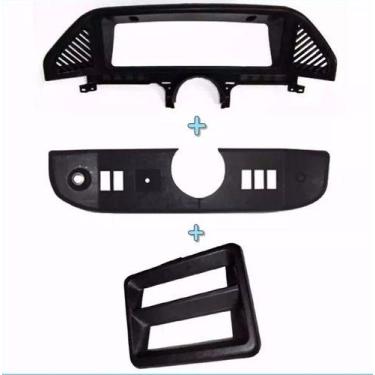 Imagem de Moldura Painel Instrumentos E Inferior F1000 F4000 93 Até 99 - Claupla