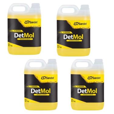 Imagem de 4 Limpeza Shampoo Pesada 5L Lava Moto Off Road Detmol Sandet