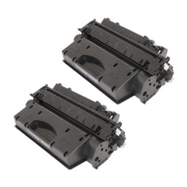 Imagem de Kit 2 Toner Compatível HP 05X CE505X CE280X M425 2055 M401 - PRINTECH