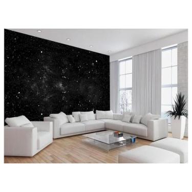 Imagem de Papel De Parede 3D Espaço Estrelas Galáxia 3,5M Nsp119 - Você Decora