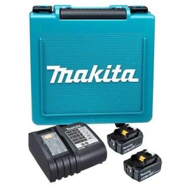 Imagem de Kit 2 Baterias 18V 6Ah com Carregador Bivolt e Maleta MAKITA - MAKITA 