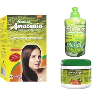 Imagem de Hene Po Divina Dama Chocolate Amazonia 01x200gr+Creme Branco incolor 5