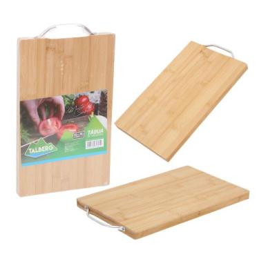 Imagem de Tábua Para Bancada Cozinha Madeira Alimentos Cor Marrom - Quality Hous