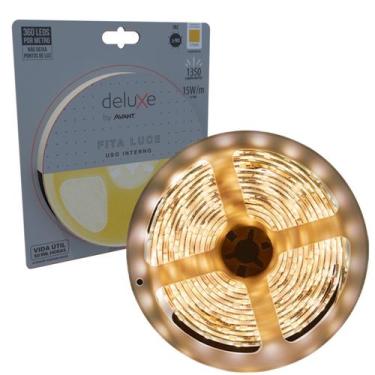 Imagem de Fita Led Luce Cob 5 Metros 15w/m 360 leds Branco Quente 3000K - Avant,
