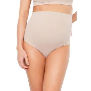 Imagem de Calcinha Gestante Alta Plié 50040, Base, G