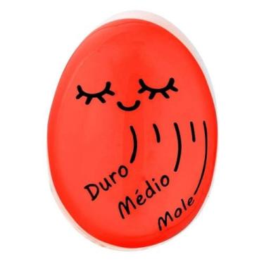 Imagem de Temporizador Termômetro Timer Ovo Cozido Egg Mole Médio Duro - Boni