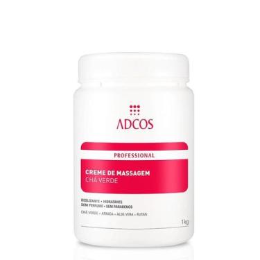 Imagem de Adcos Profissional Creme de Massagem Chá Verde 1kg