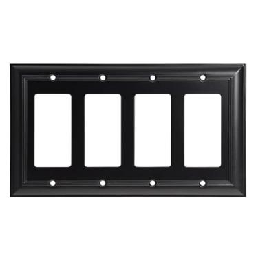 Imagem de Placa de parede CKP Brand #31201 Impressions Collection Quad Rocker, preta