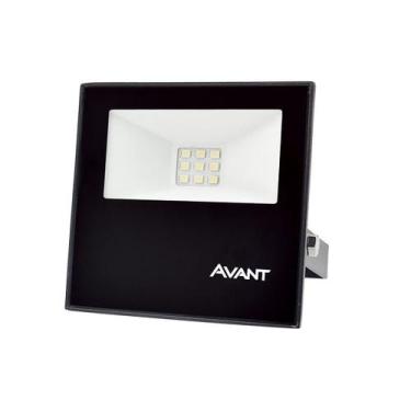 Imagem de Refletor Led Slim Bivolt 10W 6500K Branco Frio AVANT