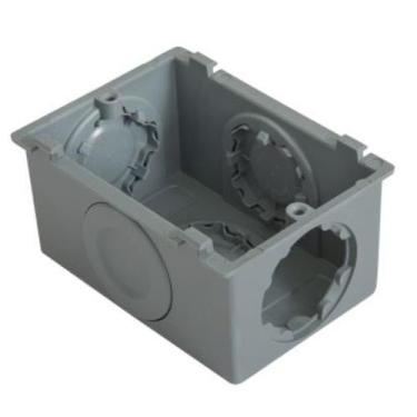 Imagem de Condulete Multiplo Tipo X PVC Plastibox Cinza TRAMONTINA