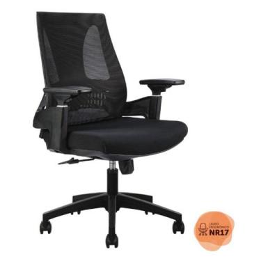 Imagem de Cadeira de Escritório Toledo - Preta - rivatti