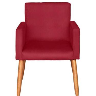 Imagem de Poltrona para Sala de espera Cadeira Decorativa Estofada Resistente Es