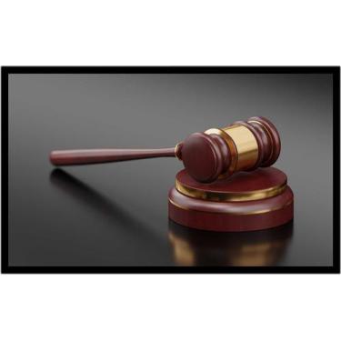 Imagem de Quadro Decorativo Direito Martelo Advogados Justiça Escritórios Quarto