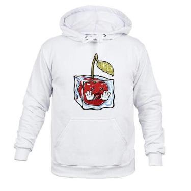 Imagem de Moletom 100% Algodão Canguru Ice Cube - Surprass, Branco, P