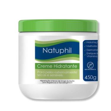 Imagem de Creme Hidratante Para O Corpo Natuphil 450g Natuflores